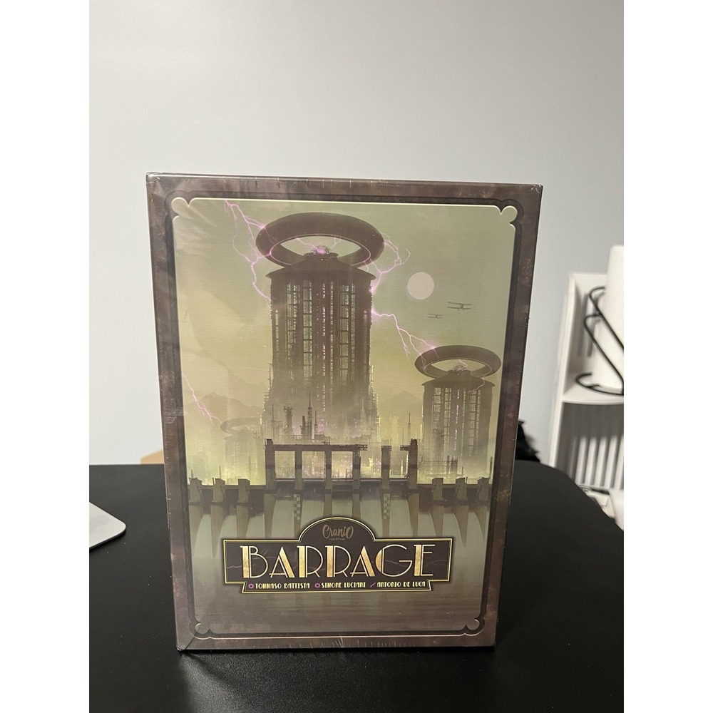 Barrage Board Game Brand New Factory Sealed Fantasy Flight Games 2-4